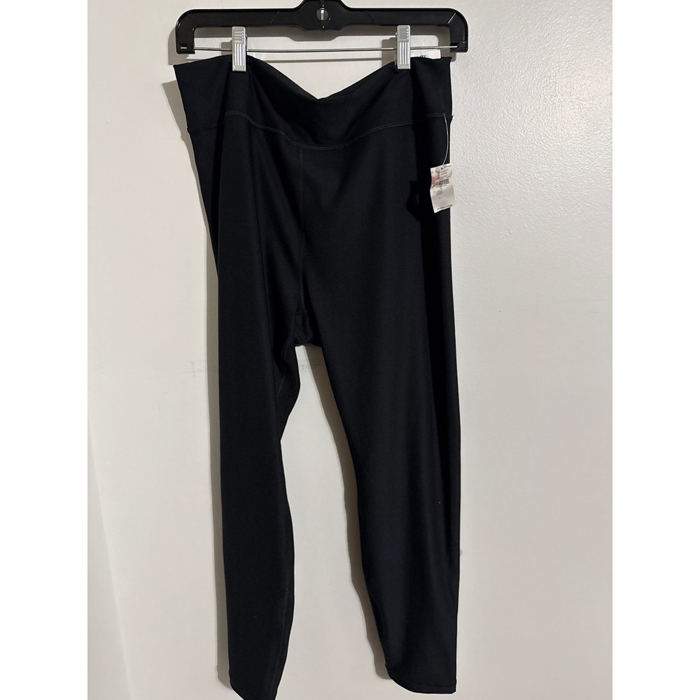 Old Navy Active Cloud+ Go-Dry Leggings Womens Large Black High Waisted